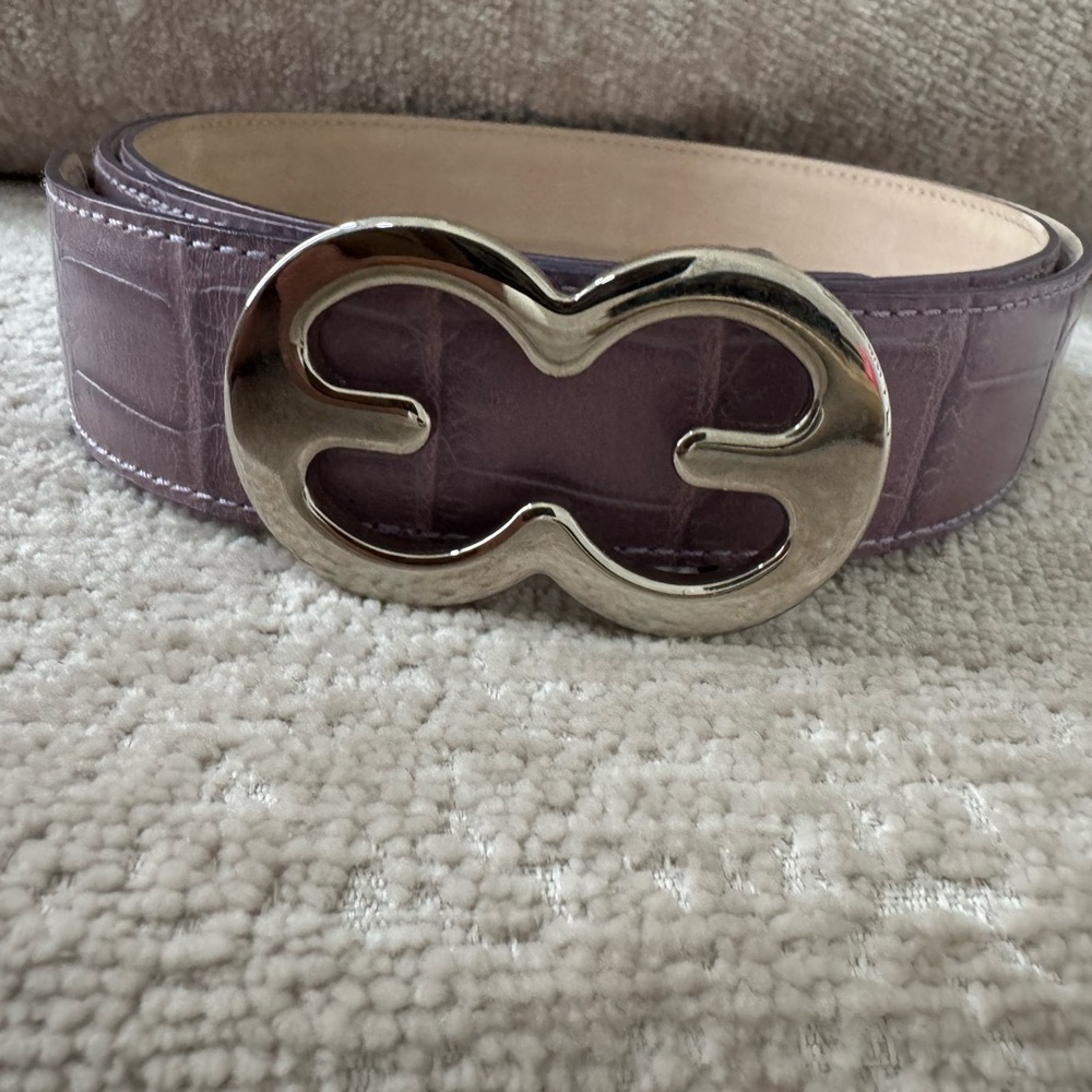 Vintage Lavender Escada belt